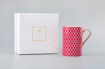 Подарочный набор 400 мл форма Идиллия рисунок "Скарлетт" 2 арт. 81.30117.00.1, 