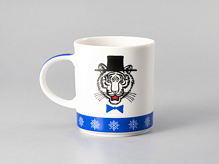 Кружка форма Стандарт рисунок Карнавал в синем арт. 80.37969.00.1