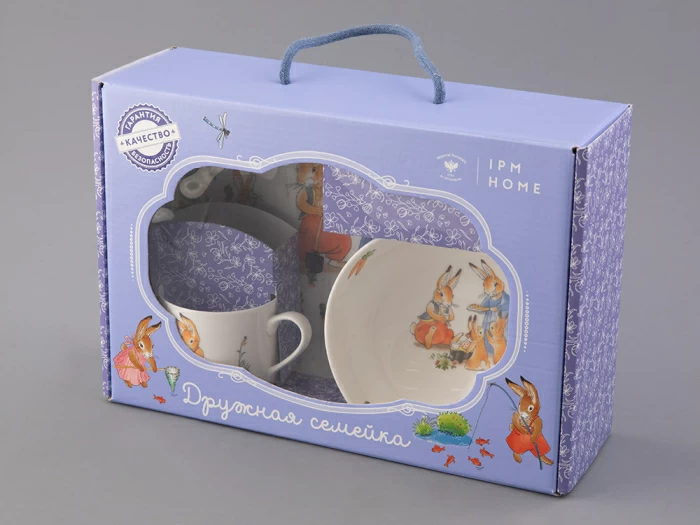 Подарочный набор 1/3 форма Восточная рисунок Дружная семейка, арт. 81.32843.00.1, 