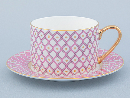 Сервиз чайный 6 предметов на 2 персоны Идиллия, рисунок Астра арт 81.32396.00.1