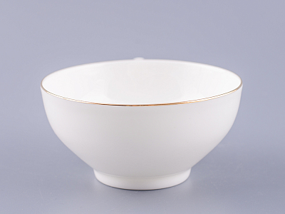 Чашка с блюдцем чайная 300 мл форма Купольная рисунок Золотая лента арт. 81.16430.00.1