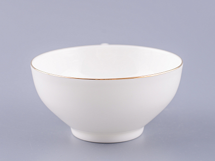 Чашка с блюдцем чайная 300 мл форма Купольная рисунок Золотая лента арт. 81.16430.00.1