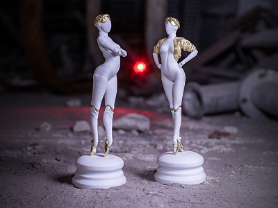 Скульптура в подарочной упаковке Atomic Heart Близняшка Правая, арт 81.10629.00.1