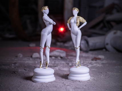 Скульптура в подарочной упаковке Atomic Heart Близняшка Левая, арт 81.10630.00.1, 