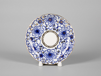 Трехпредметный комплект чайный форма Тюльпан рисунок Вьюнок 250 мл арт. 81.11210.00.1