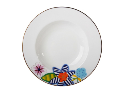 Тарелка глубокая 230 Стандартная Юля арт. 80.82641.00.1, 