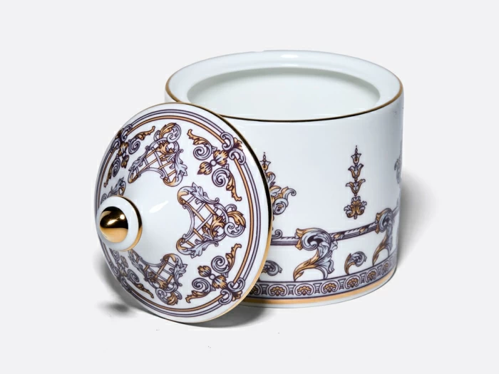 Сервиз чайный на 4 персоны 10 предметов в подарочной упаковке, форма Идиллия рисунок Барокко, арт. 81.34916.00.1, 