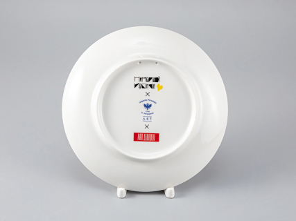 Декоративная тарелка в подарочной упаковке 195 мм, форма Эллипс рисунок Crab mag 3, арт. 81.29505.00.1, 