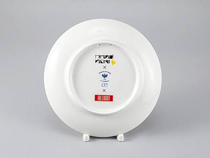 Декоративная тарелка в подарочной упаковке 195 мм, форма Эллипс рисунок Crab mag 3, арт. 81.29505.00.1