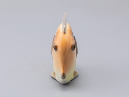 Скульптура форма Рыба-диск среднего размера рисунок Желтый, арт. 82.50098.00.1, 