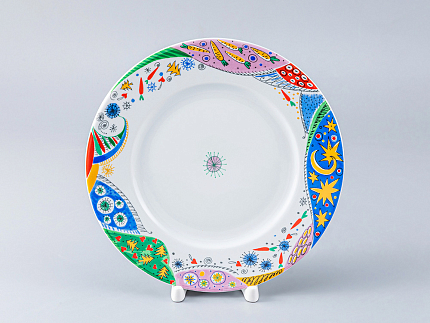 Трехпредметный комплект форма Банкетная рисунок Конфетти-2 арт. 81.25128.00.1