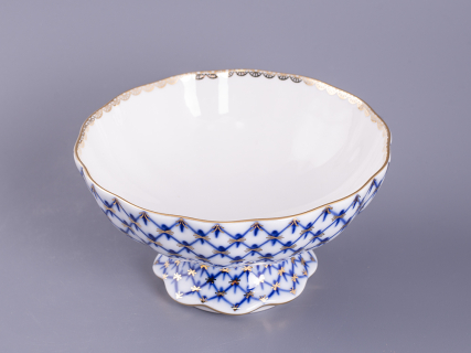 Ваза для конфет Тюльпан Кобальтовая сетка арт. 80.04258.00.1, 