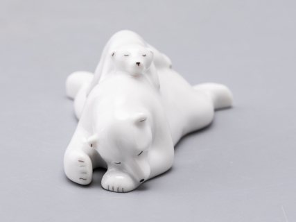 Скульптура Медведица с медвежонком малый размер арт. 82.75065.00.1, 