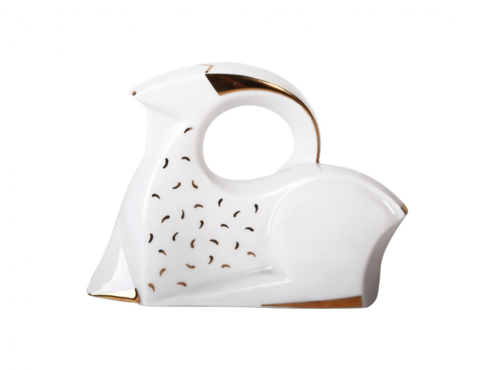 Скульптура малый размер Коза, рисунок Золотая коза арт. 82.50489.00.1, 