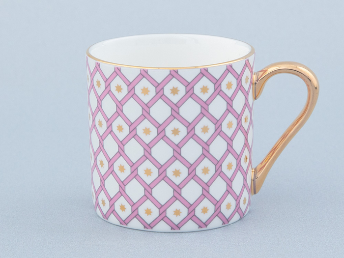 Чашка кофейная 135 мл., форма Идиллия, рисунок Астра 1 арт 80.46809.00.1, 