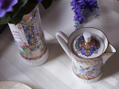 Сервиз кофейный Вертикаль Русский балет, 6 персон 22 предмета, арт. 81.14263.00.1