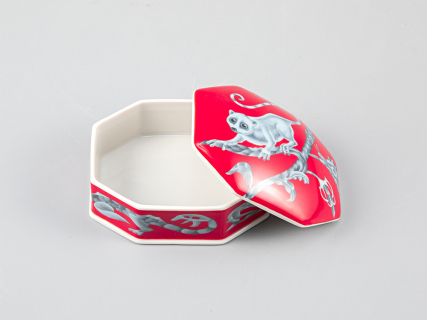 Туалетная коробочка Лямурия красный  арт. 80.37610.00.1, 