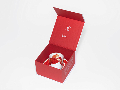 Чашка с блюдцем 165 мл, в подарочной упаковке, форма Майская, рисунок Обнаженные сердца, арт 81.10461.00.1