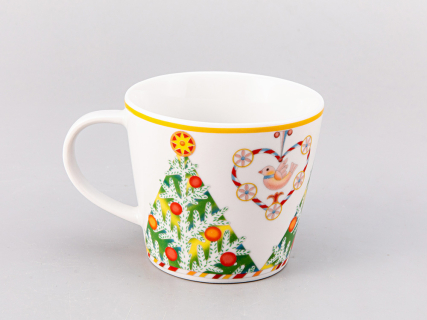 Подарочный набор трехпредметный комплект форма Карат рисунок Лесной праздник арт. 81.30217.00.1, 