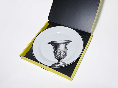 Тарелка плоская 260 мм, в подарочной упаковке, форма Юлиана рисунок Волшебный сад XII, арт. 81.34183.00.1