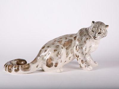 Скульптура форма Снежный барс арт. 82.92240.00.1