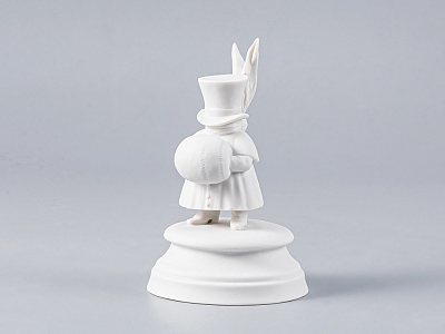 Скульптура Седьмой гость Белый арт. 82.64922.00.1