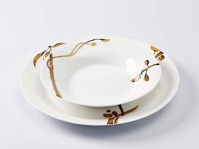 Сервиз столовый на 6 персон, 24 предметов, форма Юлиана, рисунок Лидия, арт 81.33227.00.1