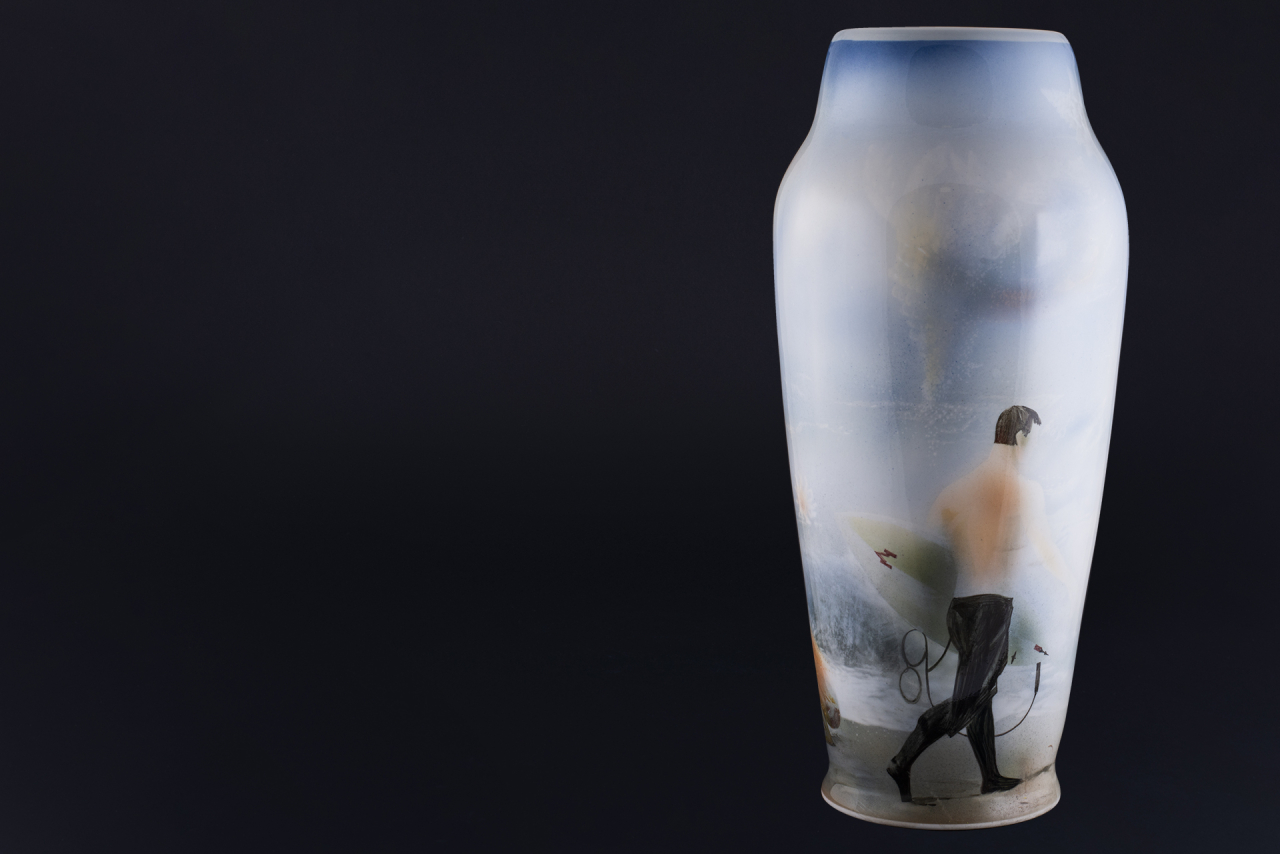 Ваза У самого синего моря на форме Музейная, арт. 60.08880.00.1, 