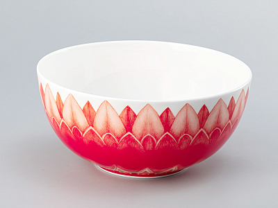 Салатник 195х90 мм форма Восточная рисунок Aloha Volcano, арт. 80.40058.00.1