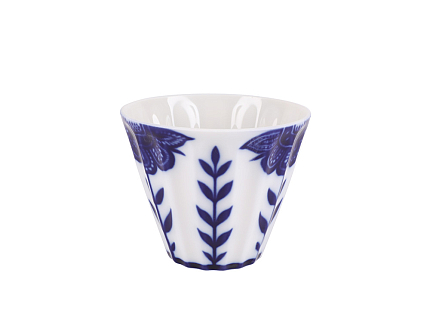 Чашка с блюдцем чайная форма Лучистая рисунок Флер, арт. 81.28663.00.1