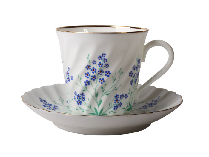 Чашка с блюдцем кофейная 155 мл., форма Витая, рисунок У ручья арт. 81.17864.00.1, 