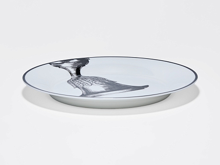 Тарелка плоская 260 мм, в подарочной упаковке, форма Юлиана рисунок Волшебный сад XII, арт. 81.34183.00.1