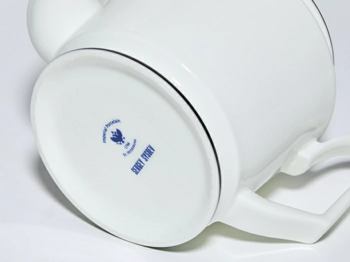 Подарочный набор чайник форма Юлия рисунок Сысоев. Волшебный сад II арт. 81.30911.00.1, 