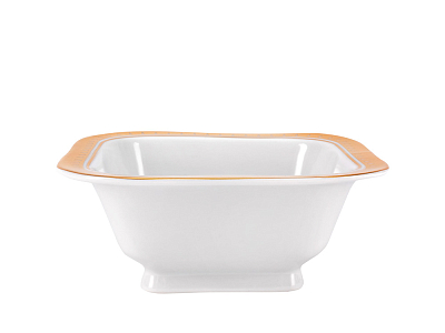 Салатник двух порционный, форма Молодежная, рисунок Звезды Москвы, арт 80.95405.00.1