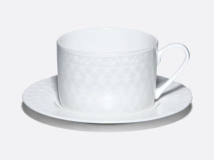 Сервиз чайный на 4 персоны 10 предметов в подарочной упаковке, форма Идиллия, рисунок Жемчужная сетка, арт. 81.34970.00.1