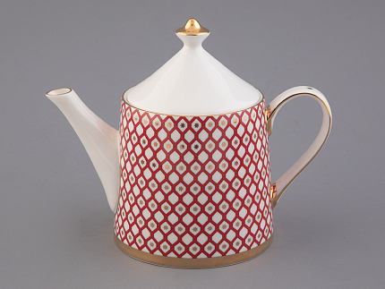 Сервиз чайный форма Идиллия рисунок Скарлетт, 4 персоны 10 предметов, арт. 81.27756.00.1