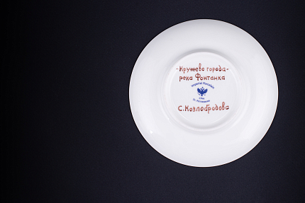 Чашка с блюдцем Кружево города, форма Майская, арт 61.21019.00.1