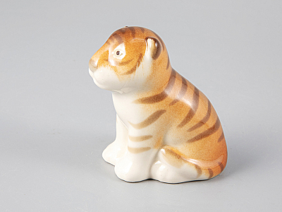 Скульптура форма Тигренок Тихоня рисунок Полосатый арт. 82.67288.00.1