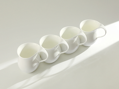 Сервиз чайный 7 предметов на 2 персоны, форма Талисман рисунок Белый арт. 81.16887.00.1