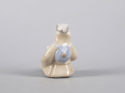 Скульптура форма Заяц с капустой рисунок Забота, арт. 82.43055.00.1