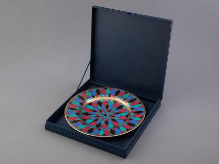 Тарелка декоративная 270 мм Европейская, в подарочной упаковке, рисунок Готическая 3 арт. 81.25625.00.1, 