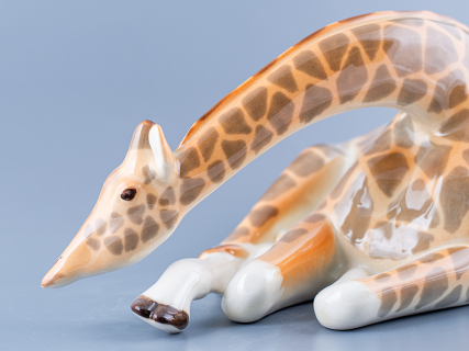 Скульптура Жираф с опущенной головой арт. 82.00983.00.1, 