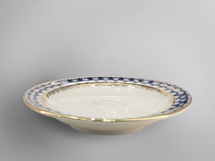 Пепельница круглая малый размер Молодежная Кобальтовая сетка арт. 80.55906.00.1, 