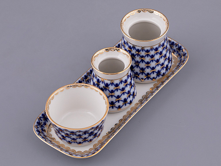 Набор для специй Молодежная Кобальтовая сетка арт. 81.19207.00.1