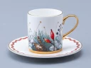 Чашка с блюдцем кофейная 115 мл, форма Идиллия, рисунок Календа, арт 81.34480.00.1, 