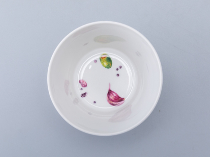 Салатник круглый форма Молодежная  рисунок Мамина дача, арт. 80.08983.00.1, 