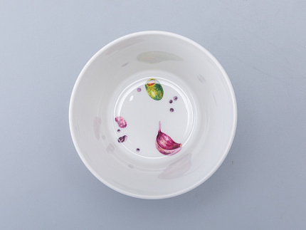 Салатник круглый форма Молодежная  рисунок Мамина дача, арт. 80.08983.00.1