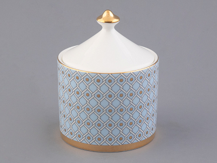 Сервиз чайный форма Идиллия рисунок Азур, 4 персоны 10 предметов, арт. 81.27757.00.1