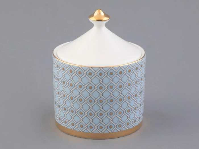 Сервиз чайный форма Идиллия рисунок Азур, 4 персоны 10 предметов, арт. 81.27757.00.1, 