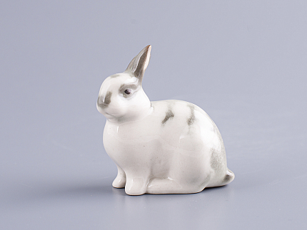 Скульптура Кролик крош серый арт. 82.68950.00.1